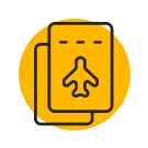 passport and documents icon