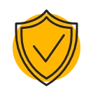 a trust shield with a check mark